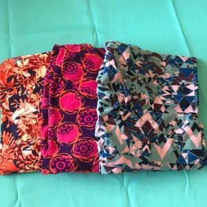 NWOT! Lula Roe Leggings OS Set#32